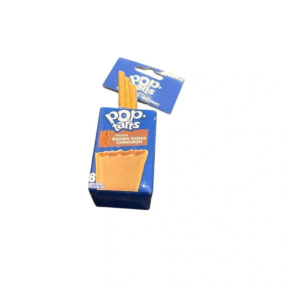 Poptarts pop tarts brown sugar cinnamon Christmas tree ornament 5” new nwt - Picture 2 of 5